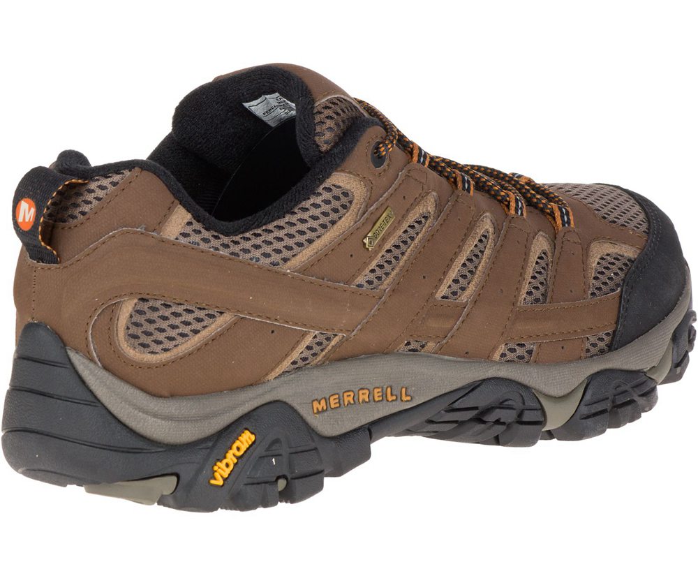 Merrell Hiking Shoes Brown - Moab 2 GORE -TEX® Wide Width - Mens 20VQWRUBL